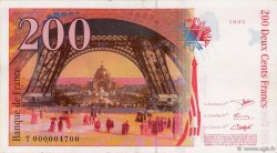 200 Francs EIFFEL FRANCE  1995 F.75.01 XF-