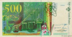 500 Francs PIERRE ET MARIE CURIE FRANCIA  1994 F.76.01 MBC