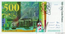 500 Francs PIERRE ET MARIE CURIE FRANCE  2000 F.76.05 NEUF