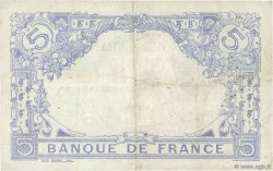 5 Francs BLEU FRANKREICH  1916 F.02.45 SS