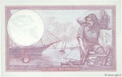 5 Francs FEMME CASQUÉE FRANCE  1928 F.03.12 pr.NEUF