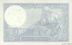 10 Francs MINERVE FRANCE  1924 F.06.08 AU-