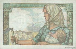 10 Francs MINEUR FRANCIA  1941 F.08.01 BB to SPL