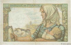 10 Francs MINEUR FRANCIA  1949 F.08.22a MBC+