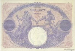 50 Francs BLEU ET ROSE FRANCE  1914 F.14.27 XF+