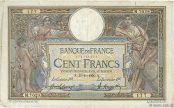 100 Francs LUC OLIVIER MERSON sans LOM FRANCIA  1920 F.23.13 BC