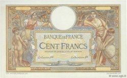 100 Francs LUC OLIVIER MERSON grands cartouches FRANCE  1923 F.24.00Ec