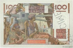 100 Francs JEUNE PAYSAN FRANCIA  1945 F.28.01Sp q.AU