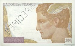 300 Francs FRANKREICH  1938 F.29.01Sp fST+