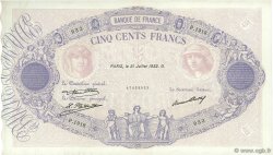 500 Francs BLEU ET ROSE FRANCE  1932 F.30.35