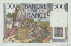 500 Francs CHATEAUBRIAND FRANCE  1945 F.34.03 AU