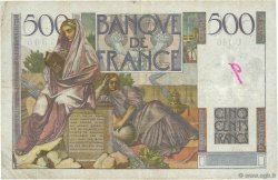 500 Francs CHATEAUBRIAND FRANCIA  1953 F.34.13 MB