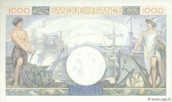 1000 Francs COMMERCE ET INDUSTRIE FRANCIA  1940 F.39.01 AU