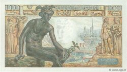 1000 Francs DÉESSE DÉMÉTER FRANKREICH  1943 F.40.23 ST