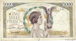 5000 Francs VICTOIRE FRANCE  1935 F.44.02 G