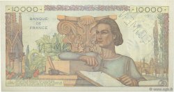10000 Francs GÉNIE FRANÇAIS FRANKREICH  1945 F.50.01Sp VZ+