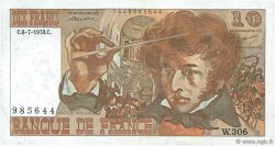 10 Francs BERLIOZ FRANKREICH  1978 F.63.25W306 SS