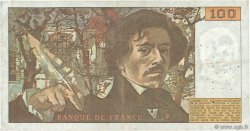 100 Francs DELACROIX modifié FRANCE  1979 F.69.02c F+