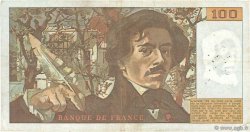 100 Francs DELACROIX modifié FRANCIA  1982 F.69.06 BC