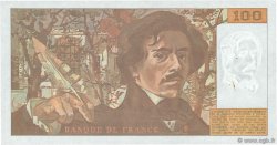 100 Francs DELACROIX imprimé en continu FRANCE  1993 F.69bis.07 pr.SUP
