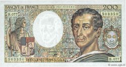 200 Francs MONTESQUIEU FRANCE  1990 F.70.10a UNC