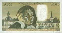 500 Francs PASCAL FRANCE  1972 F.71.08 VF+