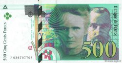 500 Francs PIERRE ET MARIE CURIE FRANKREICH  1996 F.76.03 fST