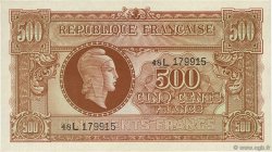 500 Francs MARIANNE FRANCE  1945 VF.11.01 UNC-