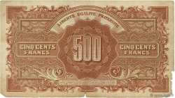 500 Francs MARIANNE FRANKREICH  1945 VF.11.03 SGE
