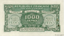 1000 Francs MARIANNE FRANKREICH  1945 VF.12.02 VZ+