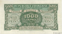 1000 Francs MARIANNE FRANKREICH  1945 VF.13.01 fST+