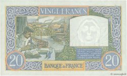 20 Francs TRAVAIL ET SCIENCE FRANCE  1941 F.12.12 AU