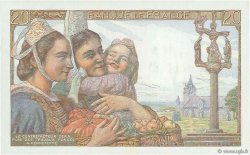 20 Francs PÊCHEUR FRANCE  1942 F.13.02 NEUF