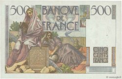 500 Francs CHATEAUBRIAND FRANKREICH  1947 F.34.07 VZ