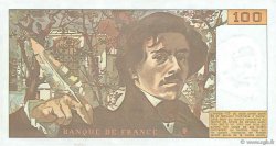 100 Francs DELACROIX FRANCE  1978 F.68.02 XF+