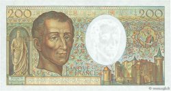 200 Francs MONTESQUIEU FRANCIA  1981 F.70.01 q.FDC