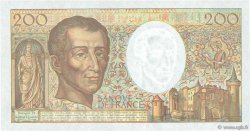 200 Francs MONTESQUIEU FRANCE  1992 F.70.12a UNC