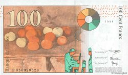 100 Francs CÉZANNE FRANCE  1998 F.74.02 UNC