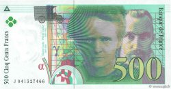 500 Francs PIERRE ET MARIE CURIE Sans STRAP FRANCE  1998 F.76f4.04