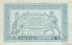 50 Centimes TRÉSORERIE AUX ARMÉES 1919 FRANKREICH  1919 VF.02.10 ST