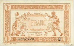 1 Franc TRÉSORERIE AUX ARMÉES 1917 FRANCIA  1917 VF.03.02 FDC
