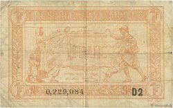 1 Franc TRÉSORERIE AUX ARMÉES 1919 FRANCIA  1919 VF.04.17 q.MB