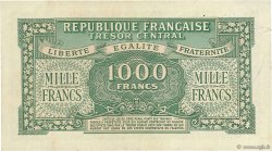 1000 Francs MARIANNE Chiffres maigres FRANCIA  1945 VF.13.01 MBC+