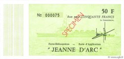 50 Francs vert FRANCE Regionalismus und verschiedenen  1981 Kol.225f ST