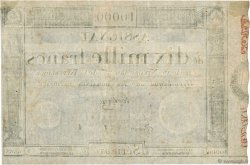 10000 Francs FRANCIA  1795 Ass.52a BB