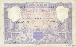 100 Francs BLEU ET ROSE FRANCIA  1897 F.21.10 BC