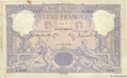100 Francs BLEU ET ROSE FRANCE  1906 F.21.20