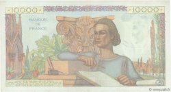 10000 Francs GÉNIE FRANÇAIS FRANCE  1952 F.50.56 VF+