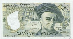 50 Francs QUENTIN DE LA TOUR FRANCE  1977 F.67.02 NEUF