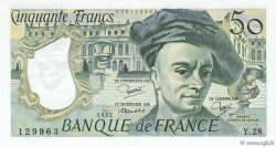 50 Francs QUENTIN DE LA TOUR FRANCIA  1982 F.67.08